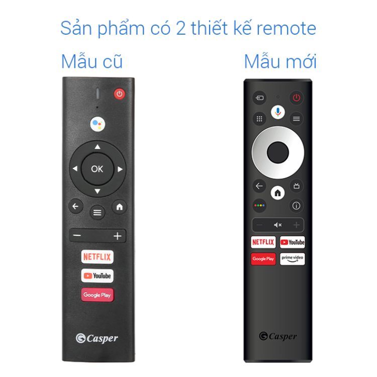 Casper A3 Type C (Nói) - Remote Voice cho tivi Casper 32HG610, 43FGA610, 50UGA610, 55UGA610