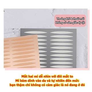 5 Miếng dán kích mí tàng hình (20 cặp / 1 miếng)