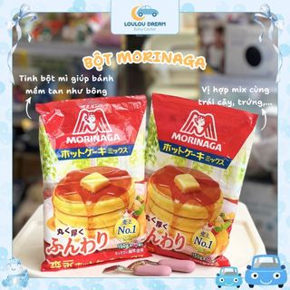 Bột làm bánh Morinaga Nhật bản mềm tan thơm ngon cho bé