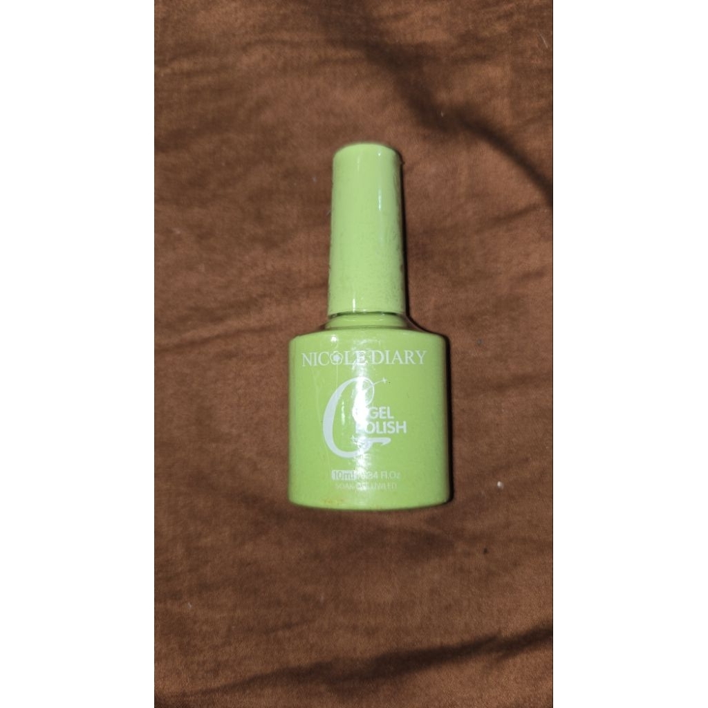 Sơn móng tay gel NICOLE DIARY màu xanh lá, dung tích 10ml