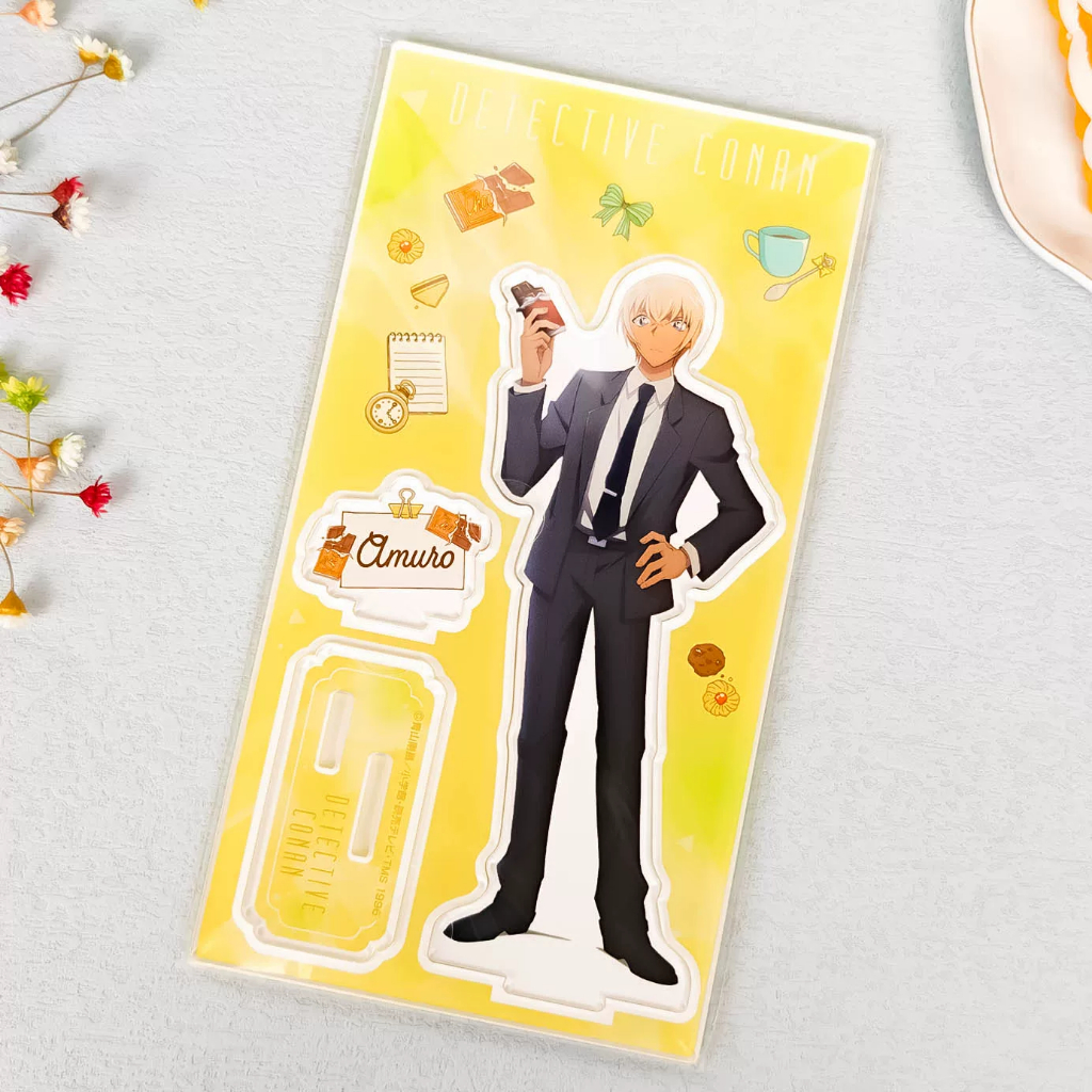 Mô hình Standee acrylic Detective Conan TMS ver. Break Time - Amuro Tooru