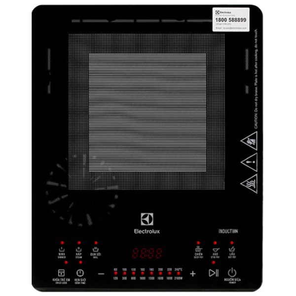 Bếp từ đơn Electrolux ETD42SKS 2100W hàng chính hãng 100% trưng bày mới 98-99% bảo hành 12 tháng