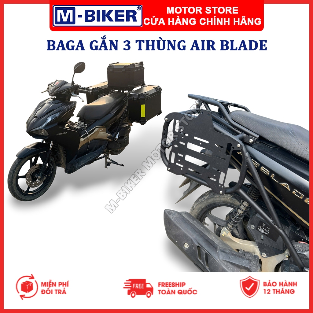 Baga AB, Baga khung thùng AB, Baga gắn thùng dành cho Honda Air Blade từ đời 2013 trở lên