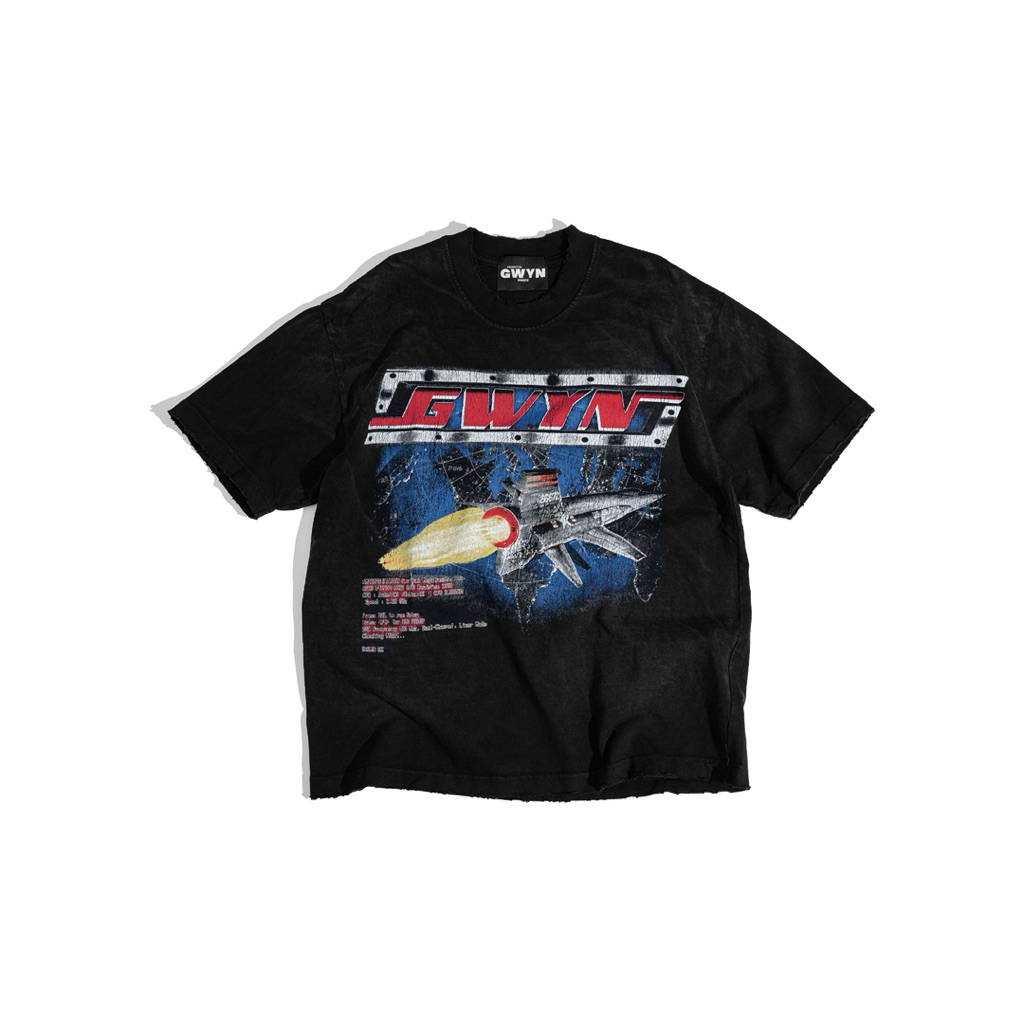 Áo nam nữ GWYN JETBURN WASH T-SHIRT