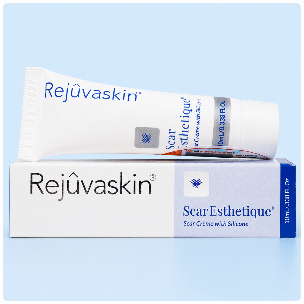 Rejuvaskin Scar Esthetique Scar Creme 10ml - Kem xóa mờ sẹo thâm rỗ, lõm