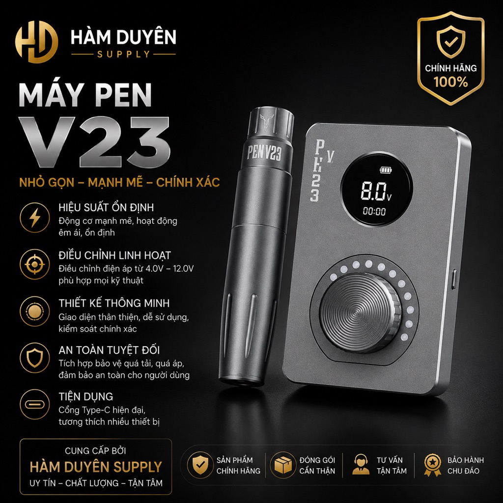 Máy pen V23 - DCPX HÀM DUYÊN