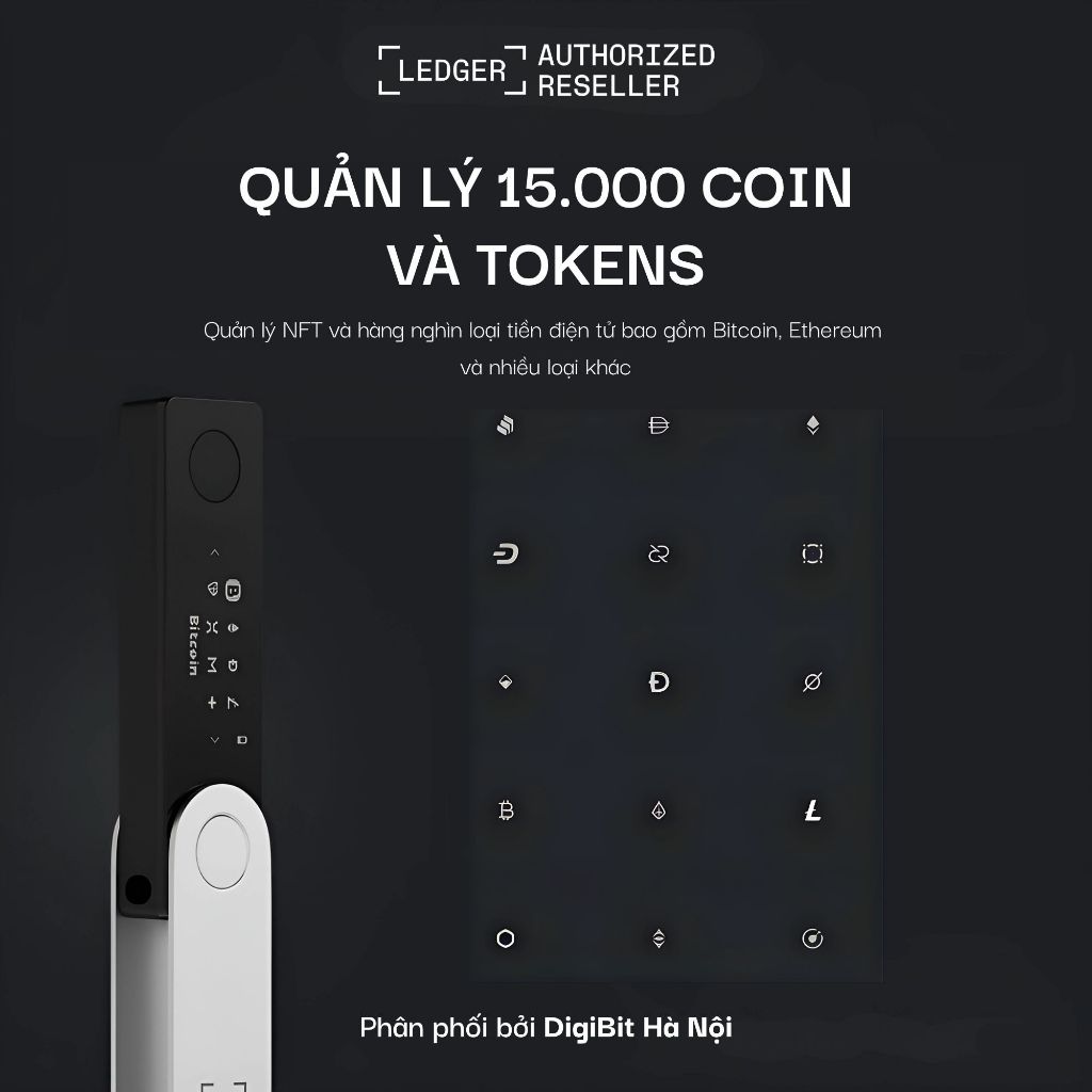 [Đại Lý Ủy Quyền] Ví lạnh Ledger Nano X | BigBuy360 - bigbuy360.vn