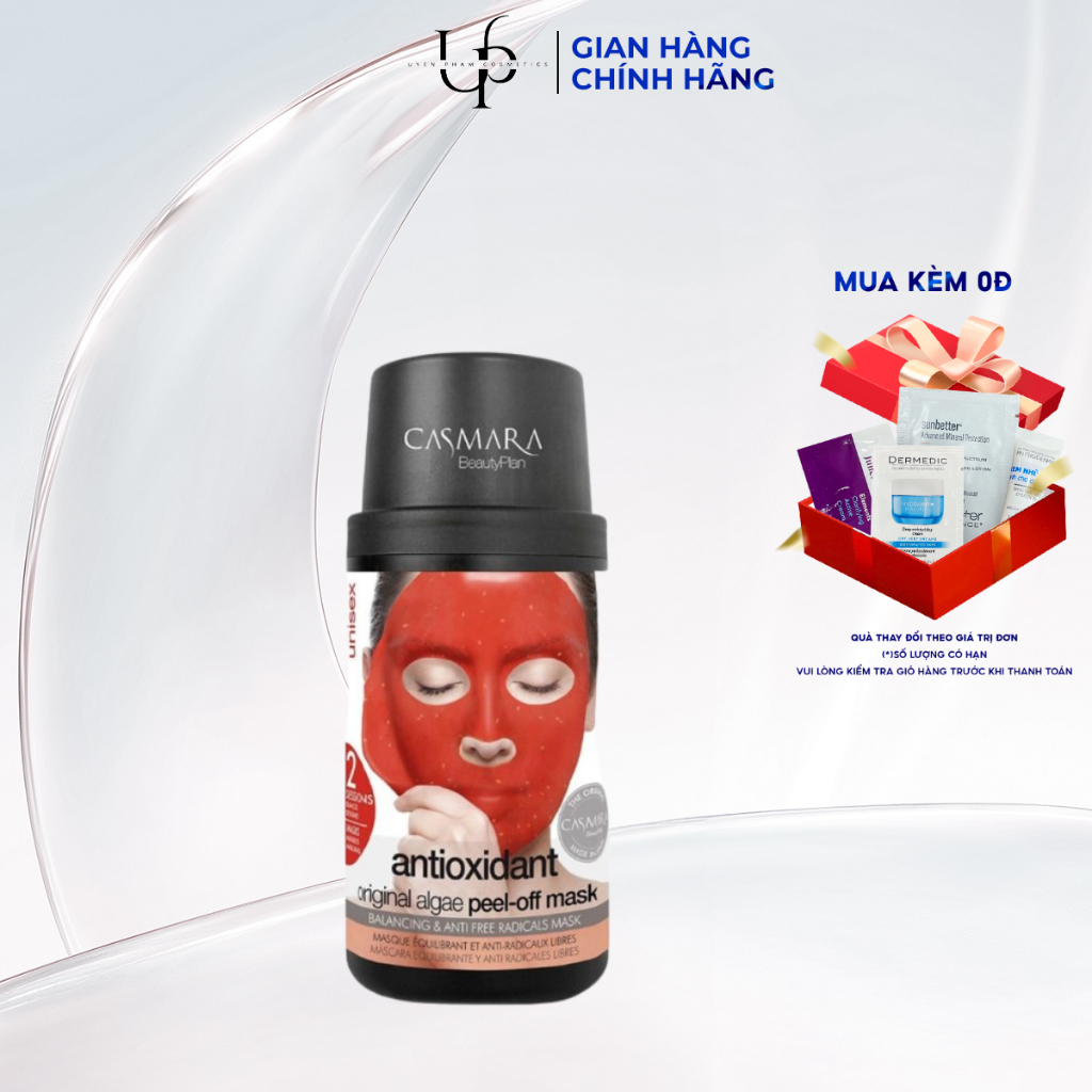 [CÔNG TY] CASMARA Antioxydant Algae Peel-Off Mask – Mặt Nạ Peel-Off Chống Oxy Hóa 50ml