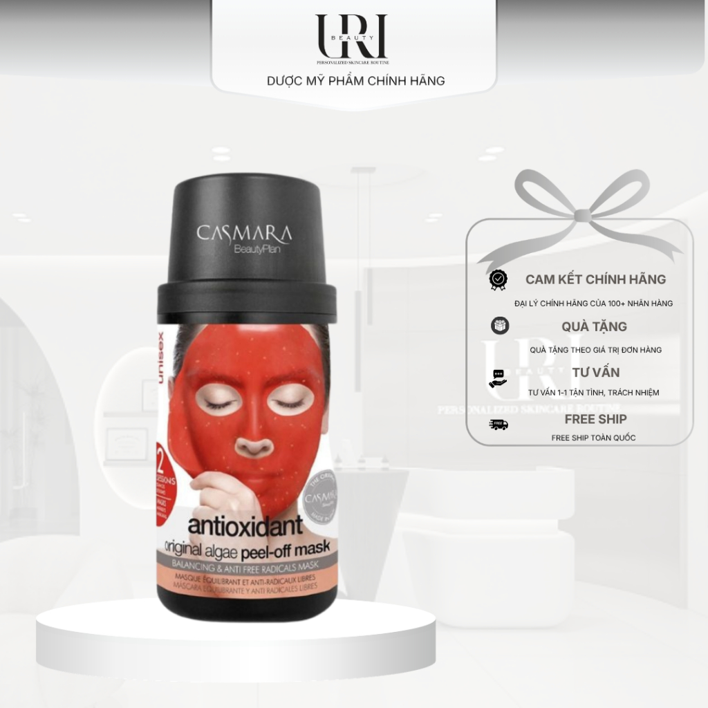 [CôngTy] CASMARA Antioxydant Algae Peel-Off Mask – Mặt Nạ Peel-Off Chống Oxy Hóa 50ml