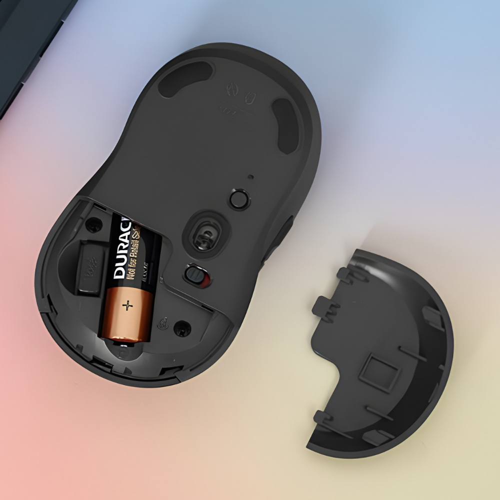 CHUỘT KHÔNG DÂY ERGONOMIC SIGNATURE M650L (SIZE L) Kết Nối Bluetooh, USB Recever - TẶNG PIN,  BẢO HÀNH 12 THÁNG | BigBuy360 - bigbuy360.vn