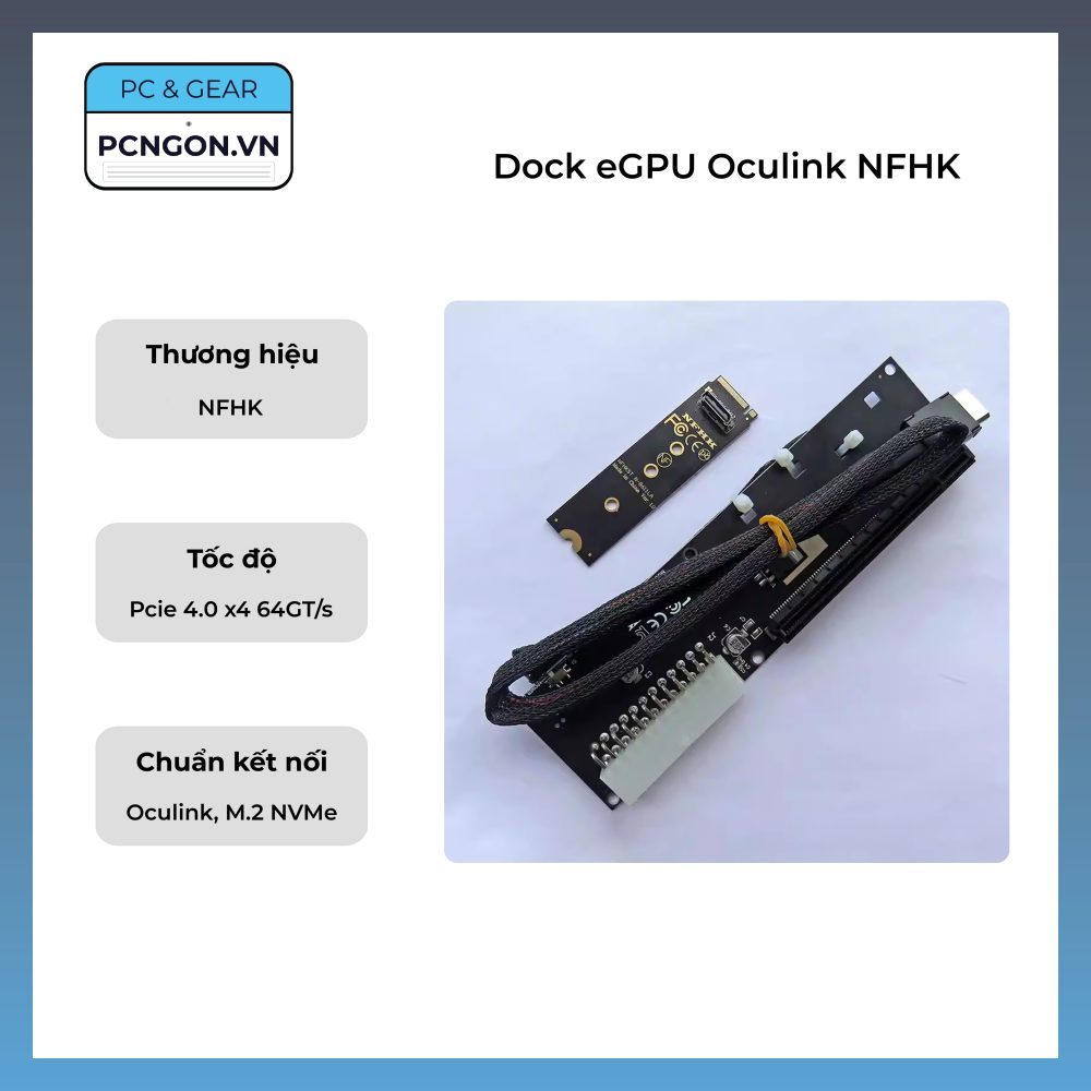 [PCNGON] Dock eGPU Oculink NFHK