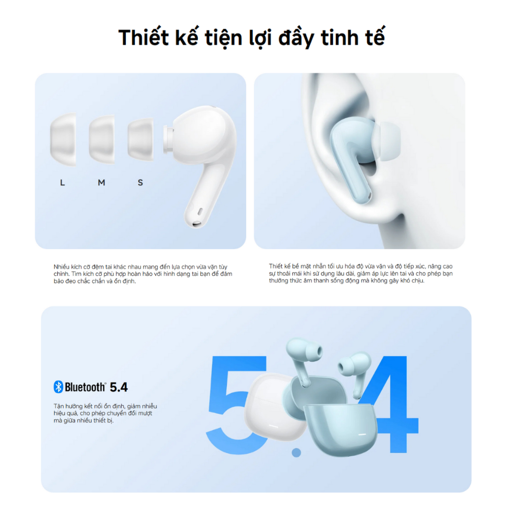 Tai nghe bluetooth XIAOMI Redmi Buds 8 Lite pin tới 8 giờ - Bảo hành 12 Tháng | BigBuy360 - bigbuy360.vn