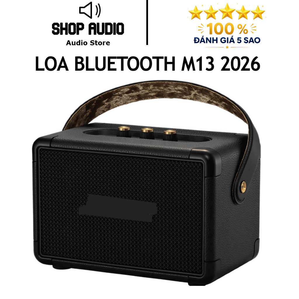 Loa Bluetooth M13 Có Chỉnh Bass, Treble Không Dây Công Suất 40W Âm Hay, Loa M13 Nghe Cực Đã, Thiết K