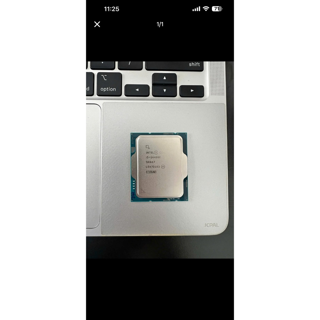 CPU I5 14400F  NEW TRAY BẢO HÀNH 36T