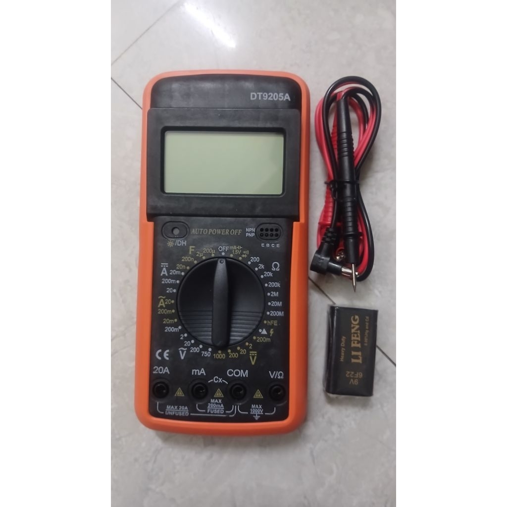 Đồng hồ DT9205A