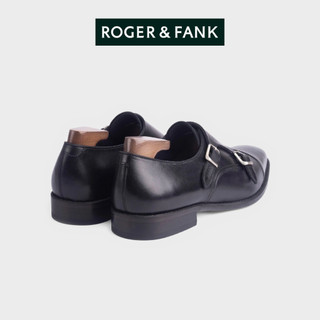 Giày da cao cấp double monk-strap ROGER & FANK