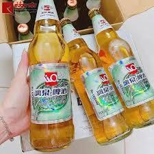 chỉ "Hỏa Tốc" Thùng 12 Chai - Bia Liquan Xanh Trung Quốc Chai Thuỷ Tinh hương thơm tuyệt hảo