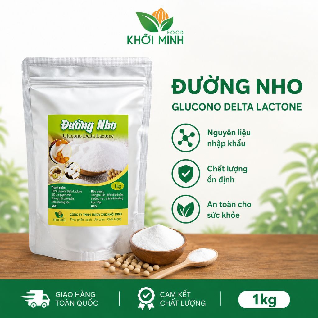 Đường nho Pháp gói 1kg