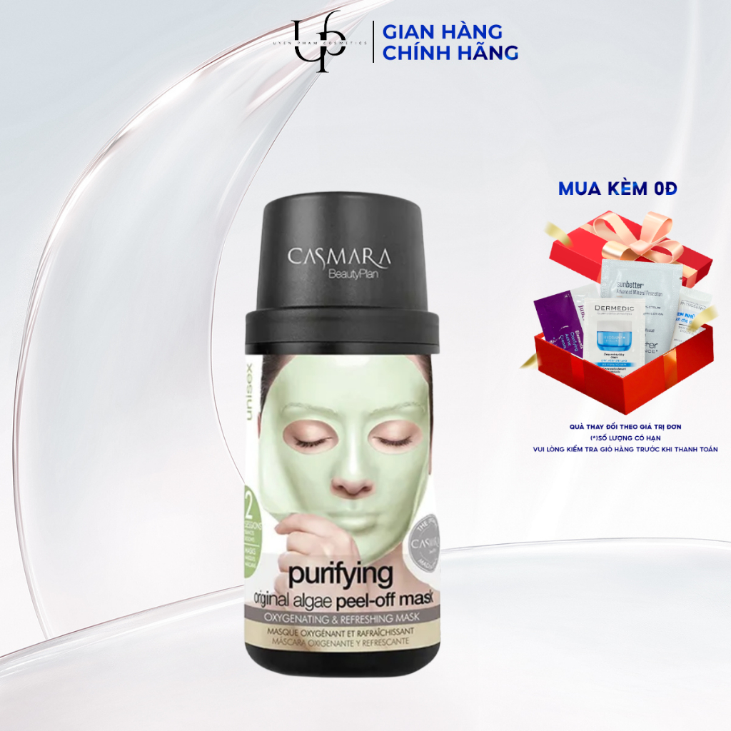 [CÔNG TY] CASMARA Purifying Original Algae Peel-Off Mask – Mặt Nạ Peel-Off Thanh Lọc Da 50ml