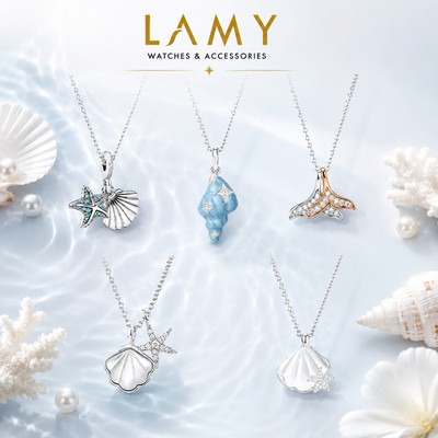 BST Dây chuyền nữ LAMY Ocean Whisper