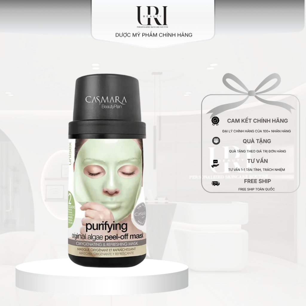 [CôngTy] CASMARA Purifying Original Algae Peel-Off Mask – Mặt Nạ Peel-Off Thanh Lọc Da 50ml
