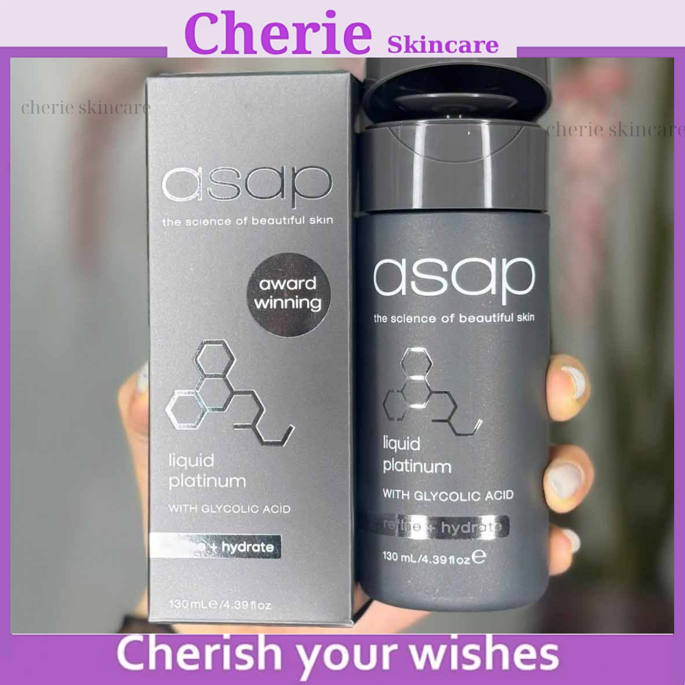 (Công ty) Nước thần Asap Liquid Platinum 130ml - Dưỡng ẩm, tái tạo, thu nhỏ lỗ chân lông & làm sáng 