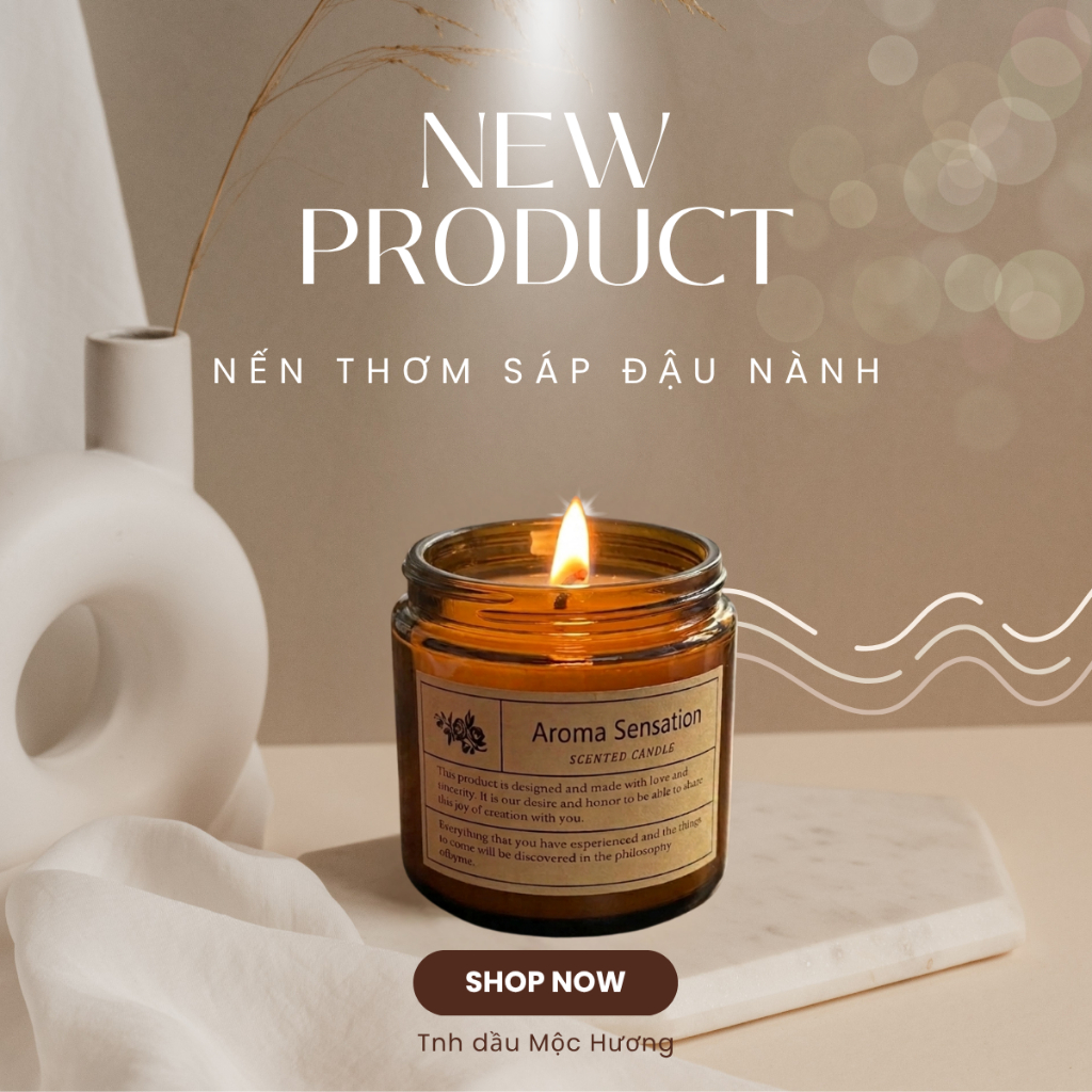 Nến Thơm Cao Cấp Các Loại Hương Aroma Sensation – Thư Giãn & Khử Mùi