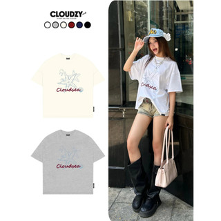 [Peinn] Áo thun boxy local brand CLOUDZY in hình 100% cotton 250gsm dày dặn áo phông form rộng nam nữ unisex mùa hè SEA