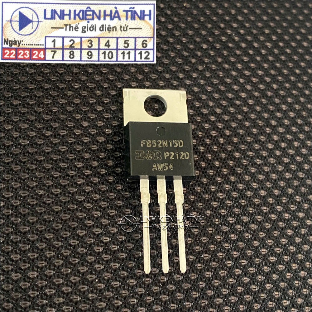 Túi 2 con FB52N15D FB52N15 IRFB52N15D 52N15 mosfet kênh N 52A 150V mới - AI2