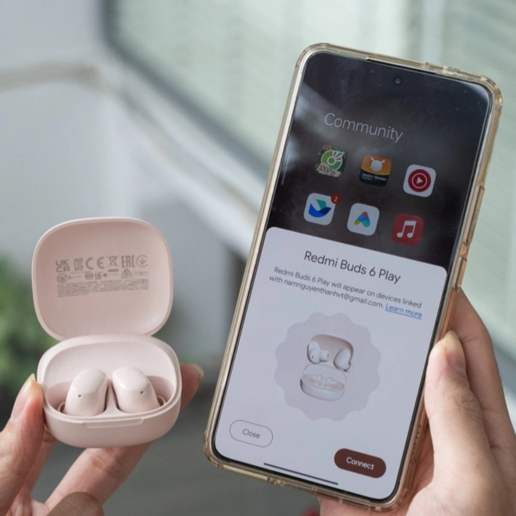 Tai nghe bluetooth XIAOMI Redmi Buds 6 Play pin tới 7.5 giờ - Bảo hành 12 Tháng | BigBuy360 - bigbuy360.vn