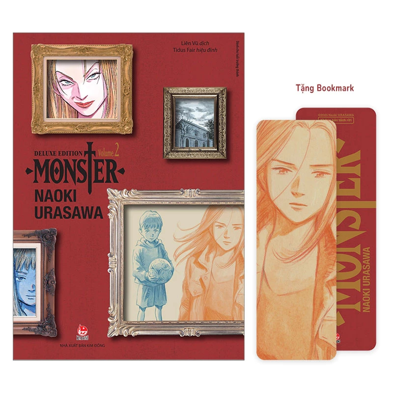 Truyện tranh MONSTER - Deluxe Edition - Tập 1 2 3 4 5 6 Full seal ( combo 6 tập)