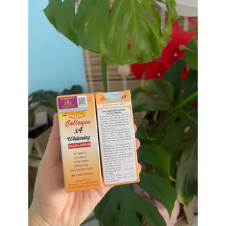 (ảnh thật, chính hãng) Serum dưỡng trắng da collagen plus vit E 701