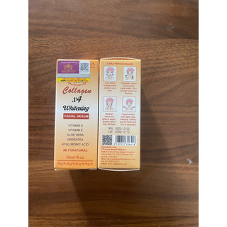 (ảnh thật, chính hãng) Serum dưỡng trắng da collagen plus vit E 701