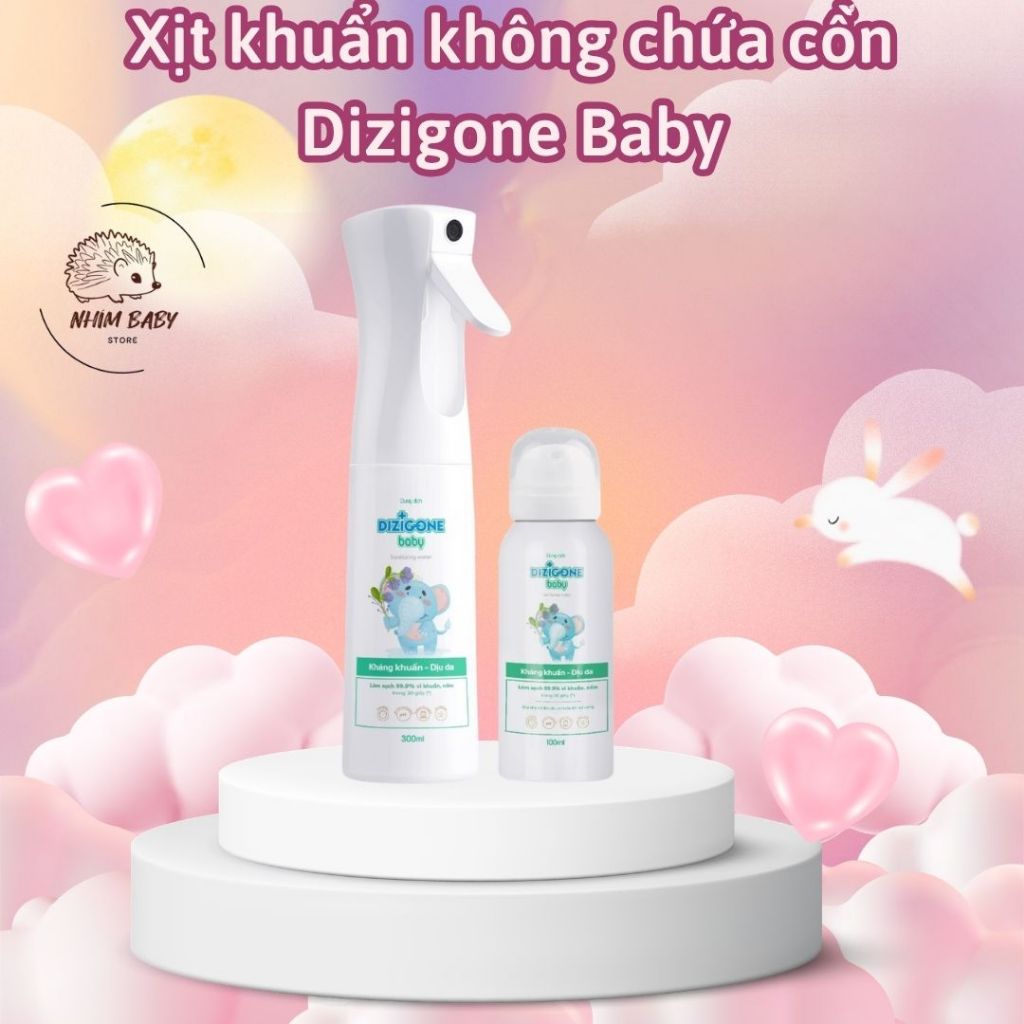 XỊT KHỬ KHUẨN DIZIGONE BABY CHÍNH HÃNG