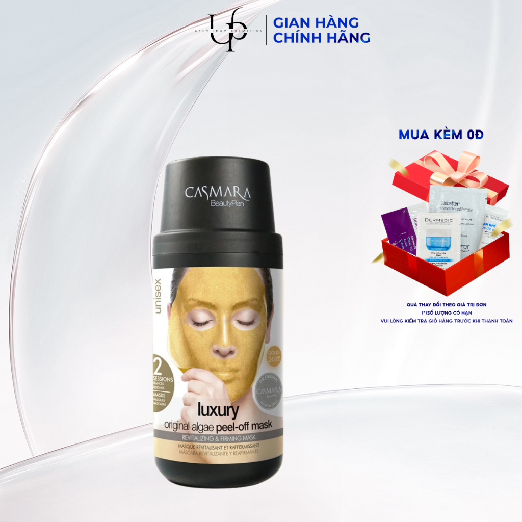 [CÔNG TY] CASMARA Luxury Purifying Original Algae Peel-Off Mask – Mặt Nạ Vàng Peel-Off 50ml