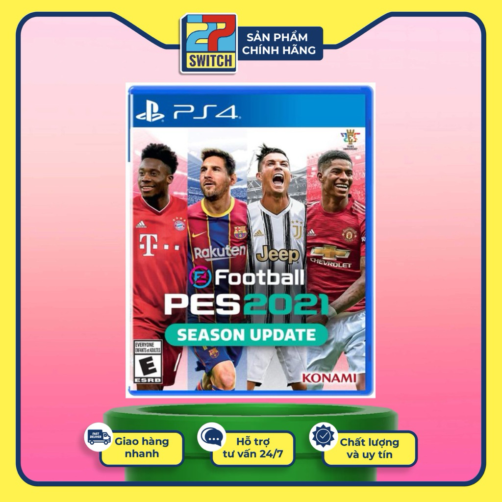 Đĩa Game eFootball PES 2021 Season Update PS4