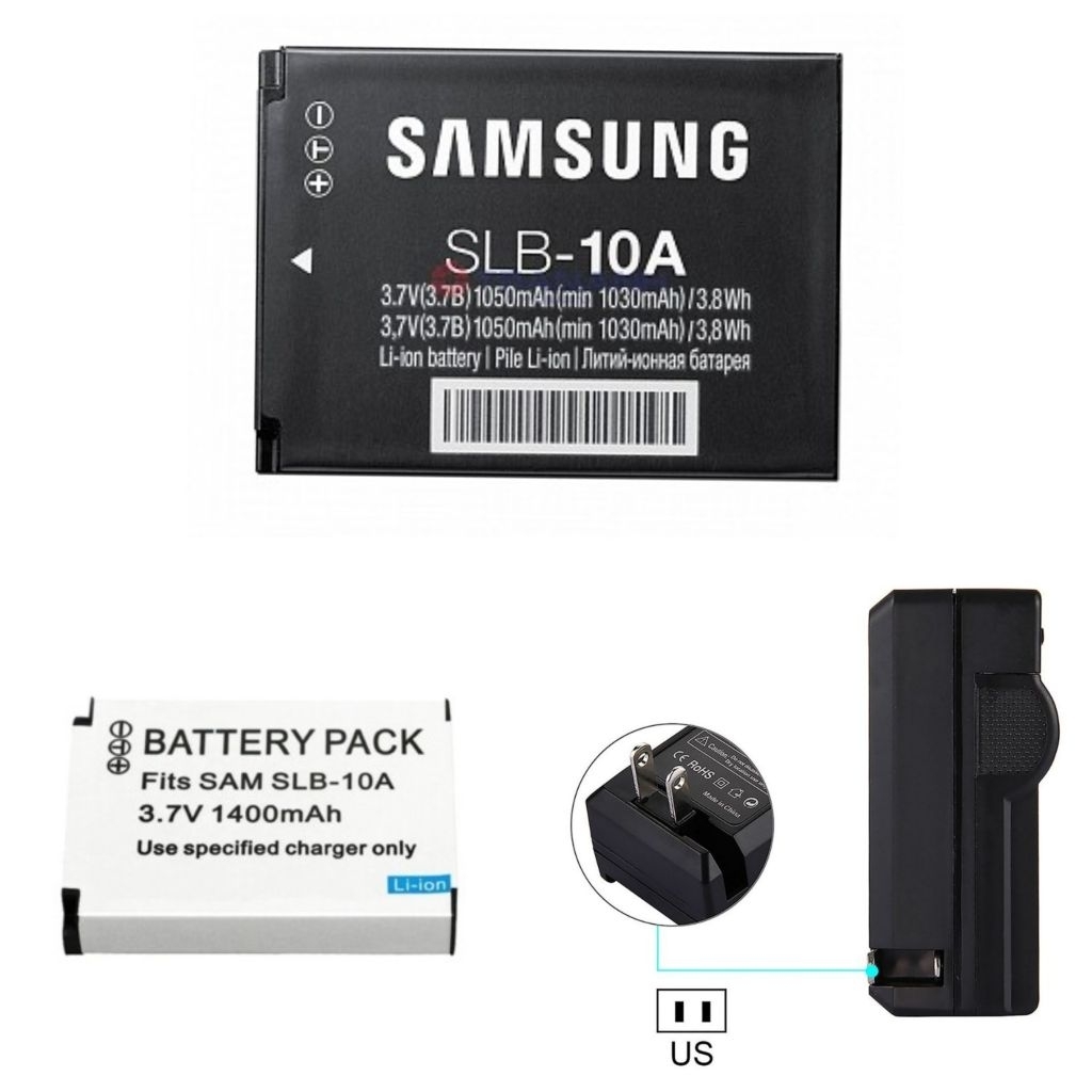 Pin , sạc cho pin Samsung SLB-10A