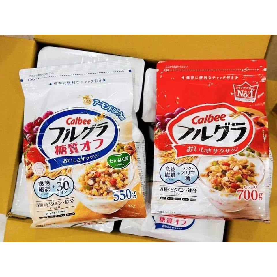Ngũ cốc Calbee túi 750g Nhật Bản