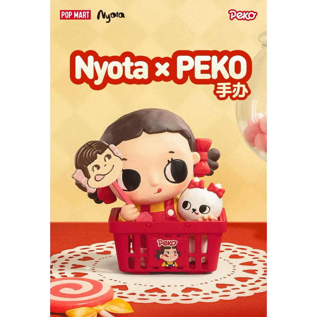 (ORDER) Mô hình POPMART Nyota x Peko size 200%