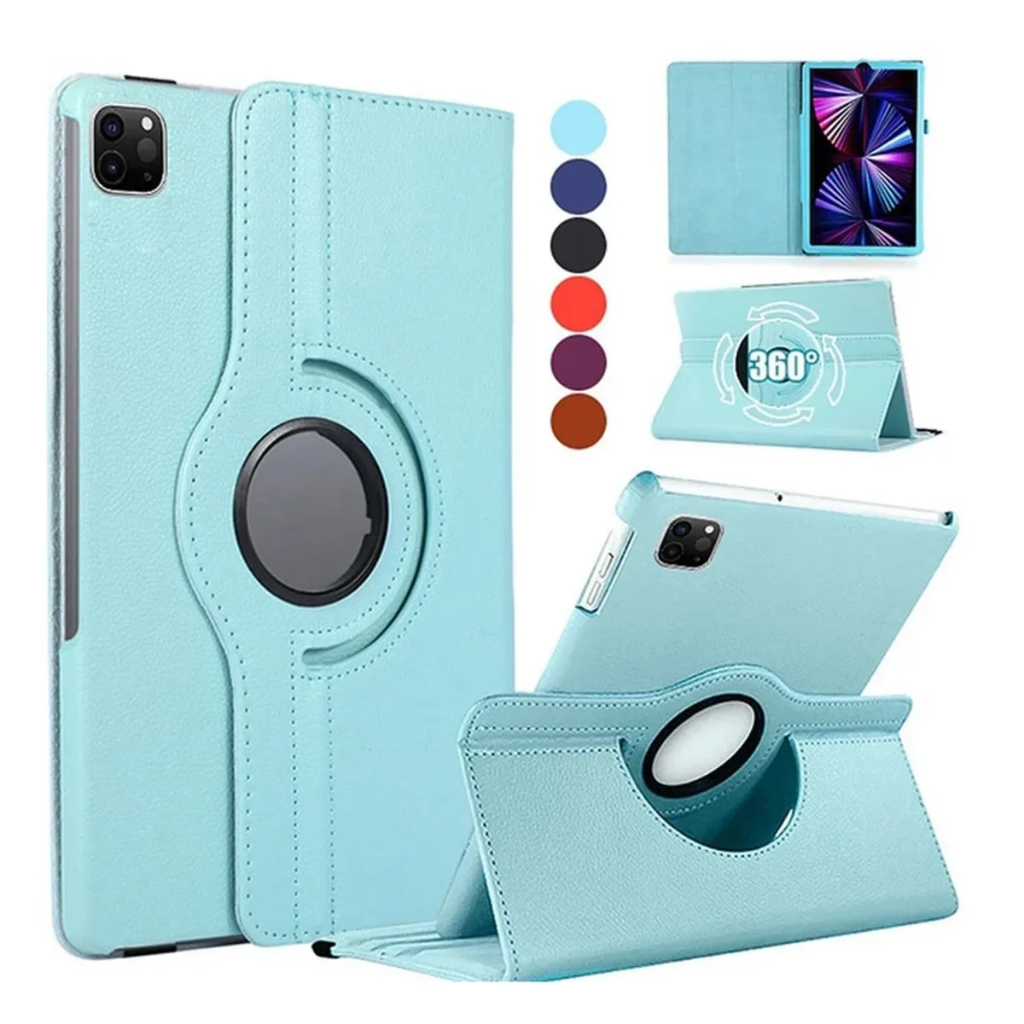 Bao da iPad Pro 11inch 2018/20/21/22, iPad Air4/Air5 10.9inch, iPad Air M2 M3 M4 11inch xoay 360 độ