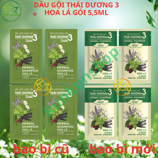 COMBO 5 Dây Dầu Gội Thái Dương 3 (50 gói) mẫu mới