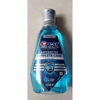 (Date t10/26)Nước Súc Miệng Crest 3D & Advanced chai 1 lít