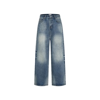 Quần Jeans WWYN MID BLUE Baggy denim 100% cotton 14.5oz SUMMER ‘25 collection