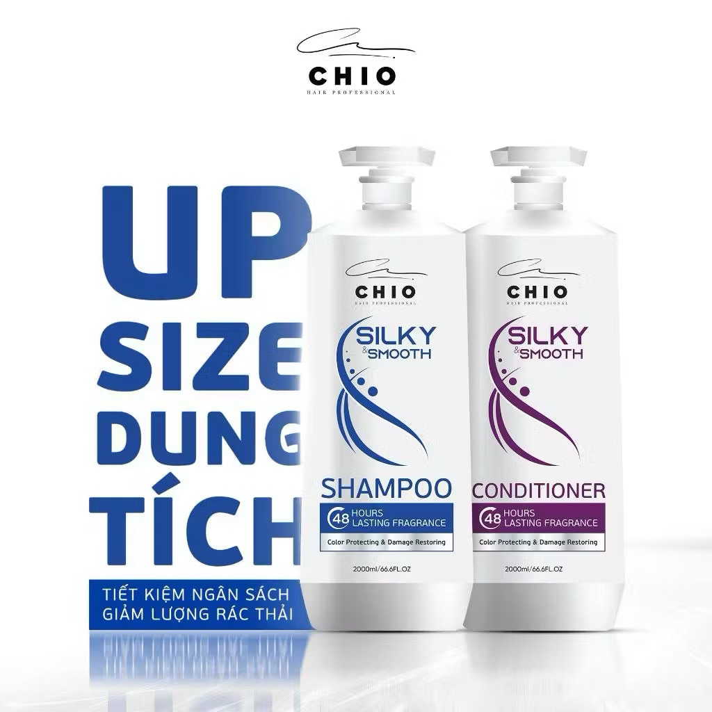 Cặp Dầu Gội ChIO PROFESSIONAL 2000ml