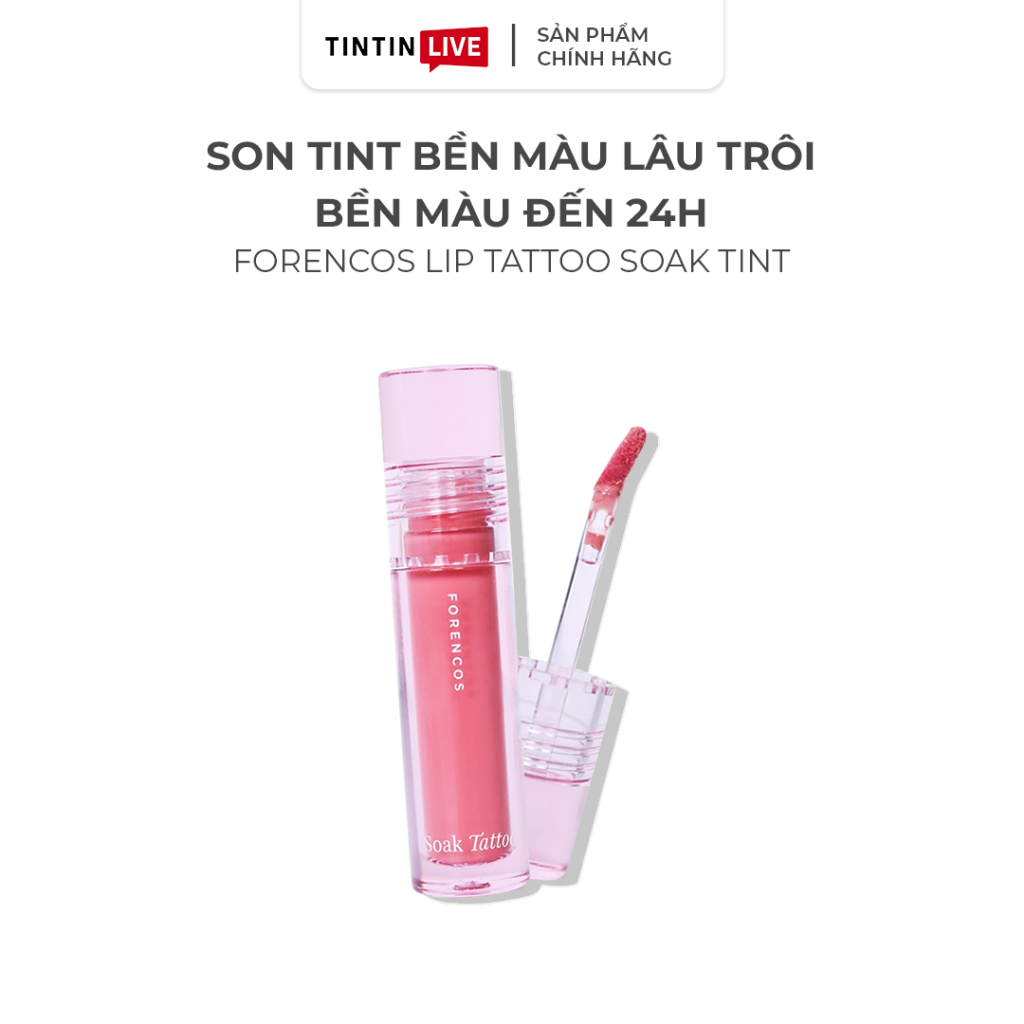 [FORENCOS] Son Tint Siêu Lì Hiệu Ứng Xăm Môi Lip Tattoo Soak Tint 13 Màu | BigBuy360 - bigbuy360.vn