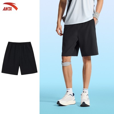 Quần short thể thao mùa hè nam Anta 1525B7534  Quần thể thao chơi cầu lông tennis tập gym thoáng mát thấm hút tốt