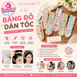 Băng Đô Dán Tóc Họa Tiết Ren Xinh – Cố Định Tóc Mái, Tóc Con Tiện Lợi