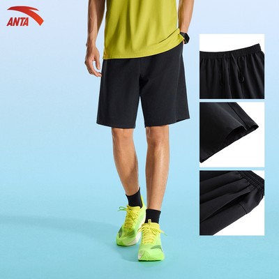 ANTA Nam Training Quần short thể thao vải dệt Pickleball tennis cầu lông tập gym thoáng mát 1525B7506
