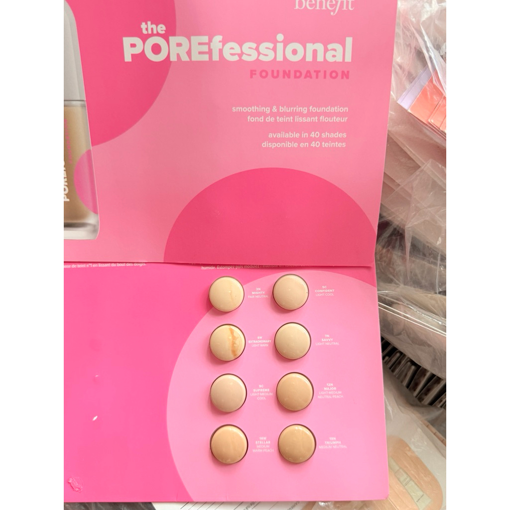 kem nền benefit foundation