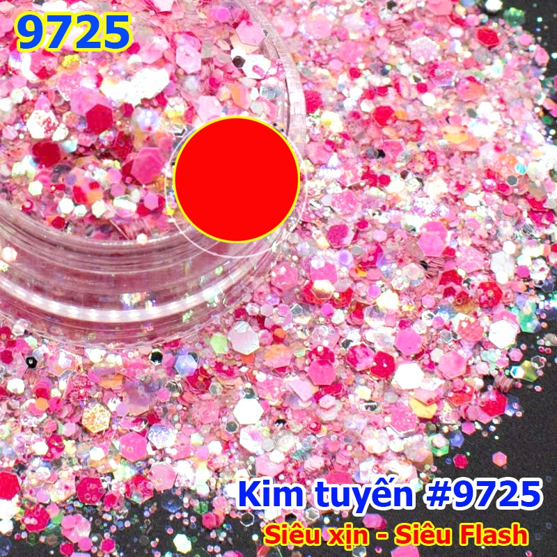 Kim tuyến Glitter siêu Flash mã 9725